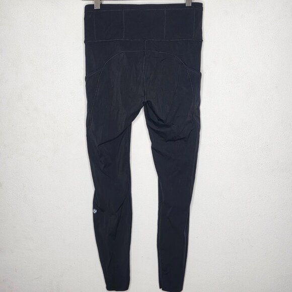 Lululemon Fast Free 7/8 Tight II black Non-Reflective Size 6 Inseam 25" - Picture 2 of 6